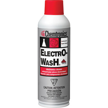 Chemtronics Electro-Wash Delta Limpiador de electrónica - 12 oz Lata de aerosol - DEL1601