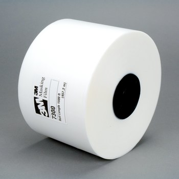 3M 7300 Transparente Película para enmascarar - 24 pulg. Anchura x 1500 pies Longitud - 58070