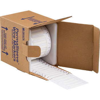 Imágen de Brady Blanco Transferencia térmica 3PS-187-2-WT-3 Manga para impresora de transferencia térmica troquelada (Imagen principal del producto)