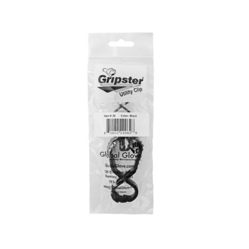 Global Glove Gripster Clip de utilidad Z8 - Negro - 29062