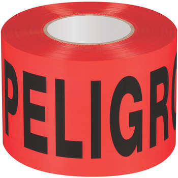 Shurtape BT 100 Rojo Cinta de barricada - 3 pulg. Anchura x 1000 pies Longitud - 2 - 3 mil Espesor - shurtape 232532