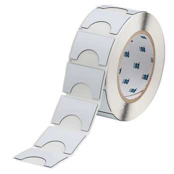 Imágen de Brady Blanco Poliéster Transferencia térmica THTEP180-593-.25 Rollo de etiquetas para impresora de transferencia térmica troquelado (Imagen principal del producto)