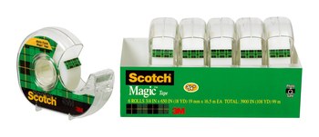Imagen de 3M Scotch 6122 Magic Cinta de oficina Transparente 50250 (Imagen principal del producto)