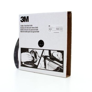 3M Rollo 19812 - 1 1/2 pulg. x 50 yd - Óxido de aluminio - P60 - Mediano