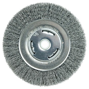 Weiler Vortec Pro 06645 Cepillo de rueda - Rizado Acero cerda