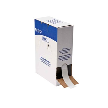 Imágen de Brady M710 Blanco, transparente Vinilo Transferencia térmica M7-23-427 Etiquetas autolaminables para cables y alambres (Imagen principal del producto)