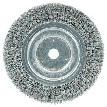 Weiler Wolverine 36203 Cepillo de rueda - Rizado Acero cerda