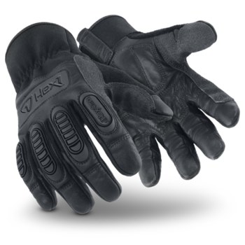 HexArmor Hex1 2125 Negro/Amarillo 9 Piel de cabra Piel de cabra Piel de cabra Corte y Cosido Guantes de trabajo - 2125 sz 9