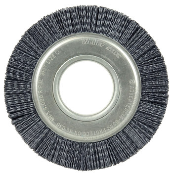 Weiler Bore-Rx 86124 Cepillo de rueda - Rizado redondo Nailon cerda
