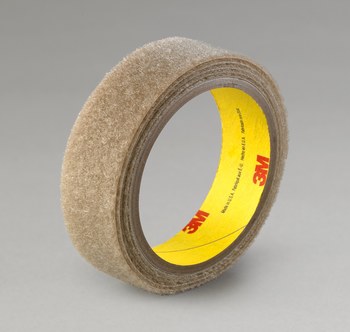 3M Scotchmate SJ3531 Beige Sujetador recerrable - Bucle - 3/4 pulg. Anchura x 50 yd Longitud - Adhesivo Adhesiva - 24428