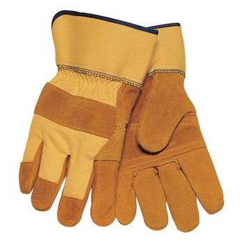 Imágen de Tillman 1500YPP Marrón Grande Lona/Cuero Dividir Cuero vacuno Lona/Cuero Guantes de trabajo (Imagen principal del producto)