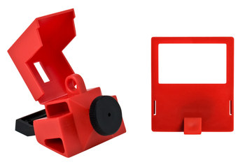 Imágen de Brady Rojo Polipropileno Dispositivo de bloqueo de disyuntor (Imagen principal del producto)