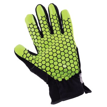 Global Glove Gripster SG8600 Verde de alta visibilidad Grande Guantes de mecánico - sg8600 lg