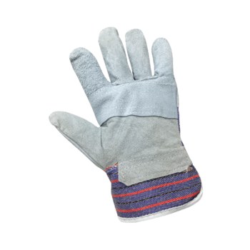 Global Glove 2350PP Azul/Gris Grande Cuero Guantes de trabajo - 2350pp lg