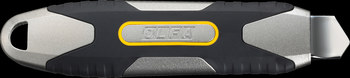 OLFA MXP-L Cuchillo de servicio - Fundición de aluminio, acero inoxidable, polipropileno (PP), elastómero termoplástico (TPE), acero al carbono, latón, poliacetal (polioximetileno/POM) - 8.75 pulg. - 22062
