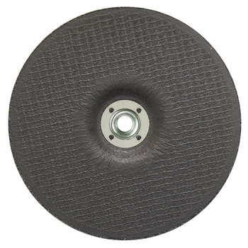 Weiler Tiger AO Rueda de desbaste con centro hundido 68373 - 7 pulg. - Óxido de aluminio - 24 - T