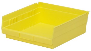 Imagen de Akro-mils 197 cu in Amarillo Polímero de grado industrial Estante Contenedor de almacenamiento (Imagen principal del producto)