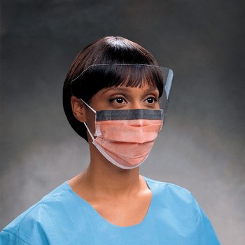 Imágen de Kimberly-Clark Fluidshield Naranja Máscara quirúrgica (Imagen principal del producto)
