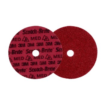 Imágen de 3M Scotch-Brite Disco autoadherente de precisión para acondicionamiento de superficies 89215 (Imagen principal del producto)