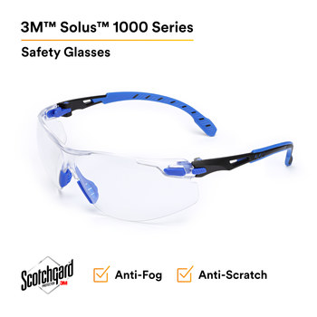 3M Solus Safety Glasses 1000 27186