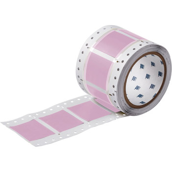 Imágen de Brady Permasleeve Rosa Termocontraíble, Autoextinguible Transferencia térmica 3PS-1000-2-PK-S Manga para impresora de transferencia térmica troquelada (Imagen principal del producto)