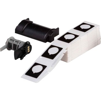 Imágen de Brady Negro Poliéster Transferencia térmica M6-167-593-BK Etiquetas para impresora con panel en relieve (Imagen principal del producto)