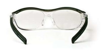 3M Nuvo 11434-00000-20 Policarbonato Gafas de seguridad para lectura con aumento lente Transparente - Medio marco - 078371-62062