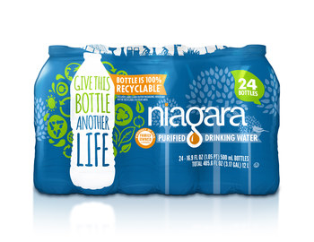 Niagara Agua potable purificada PRLNIA05L24 - tamaño 16.9 oz