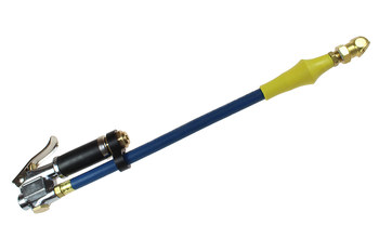 Imágen de Manómetro de inflado, 10-120 psi, manguera de 12", purgador, mandril de bola TGC131 de por de Coilhose (Imagen principal del producto)