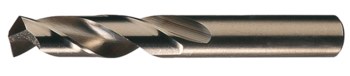 Cleveland 2133 Heavy-Duty Taladro de máquina de tornillo - Punta Dividir 135° - Acabado Sorbete - Longitud Total 2.6875 pulg. - Flauta Espiral - Acero De Alta Velocidad M42-Cobalto Del 8% - Vástago Recto - C14657