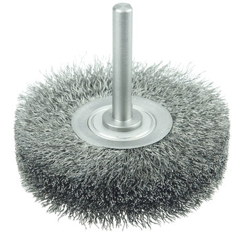 Weiler Bore-Rx 17219 Cepillo de rueda - Rizado Acero cerda