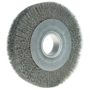 Weiler 03140 Cepillo de rueda - Rizado Acero cerda
