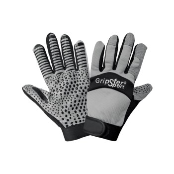 Global Glove Gripster SG9003 Gris Grande Spandex/cuero sintético Spandex/cuero sintético Guantes de mecánico - sg9003 lg