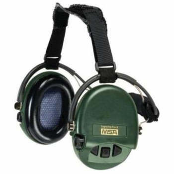 Imágen de MSA Supreme Pro-X Negro/Verde Orejeras (Imagen principal del producto)