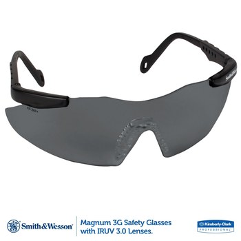 Smith & Wesson Magnum Lentes de seguridad estándar lente Negro - Marco envolvente - 079768-00906