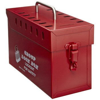 Imágen de Honeywell Rojo Acero Caja de bloqueo grupal (Imagen principal del producto)