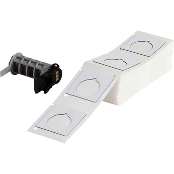 Imágen de Brady Blanco Poliéster Transferencia térmica M6-169-593 Etiquetas para impresora con panel en relieve (Imagen principal del producto)