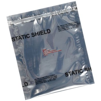 SCS 81705 Bolsa de metal - 12 pulg. x 15 pulg. - Plateado - SCS 817Z1215