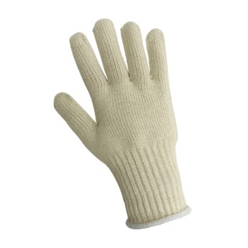 Global Glove S120C Natural Algodón Guante de trabajo - Longitud 11.5 pulg. - s120c