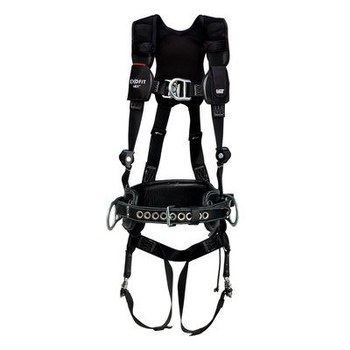 DBI-SALA ExoFit NEX Lineman Posicionamiento Arnés para el cuerpo 1113608 - tamaño Grande - Negro - 10121