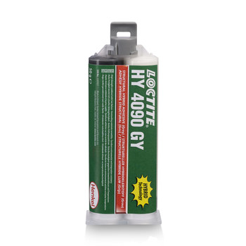 Loctite HY 4090 GY Gris Adhesivo híbrido - Base y acelerador (B/A) - 50 g Cartucho - 01168
