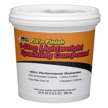 White Lightning Rellenador Blanco 1 qt Lata - 60520