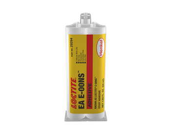 Loctite EA E-00NS Transparente Adhesivo estructural epoxi - Base y acelerador (B/A) - 50 ml Cartucho doble - Antes conocido como Loctite E-00NS - 29294
