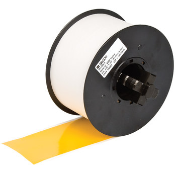Imágen de Brady Amarillo Interior/exterior Vinilo Transferencia térmica 113193 Rollo de etiquetas para impresora de transferencia térmica continua (Imagen principal del producto)