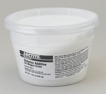 Loctite Magna-Crete Summer Additive 708252 Aditivo sellador de asfalto y hormigón - Blanco Polvo 1 lb Cubo - 40271