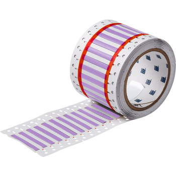 Imágen de Brady Permasleeve Morada Termocontraíble Transferencia térmica 2HX-125-2-VT-S Manga para impresora de transferencia térmica troquelada (Imagen principal del producto)