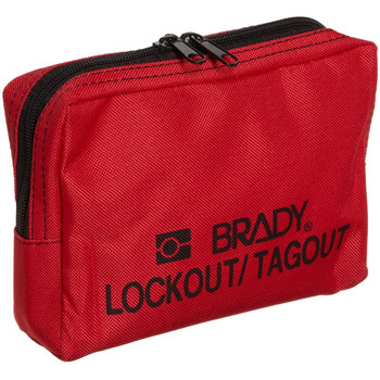 Imágen de Brady Rojo Nailon Bolsa de cinturón de bloqueo (Imagen principal del producto)