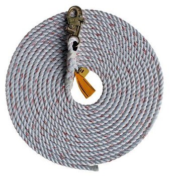 DBI-SALA Cuerda linea de vida 1202879 - 150 pies - Blanco - 07609