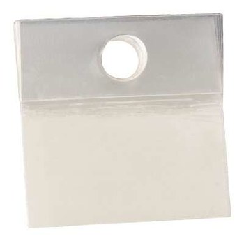 3M 1076 Pestaña para colgar, 2 pulg. x 2 pulg. - Transparente