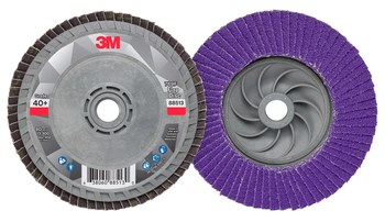 3M Tipo 29 - Grano Cerámico de Precisión - 4 1/2 pulg. - 40+ - 88513